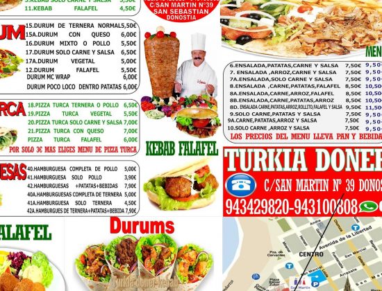 Kebab Turkia Donostia San Sebastian
