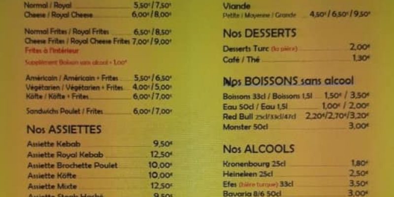 Royal Kebab Depuis 1997
