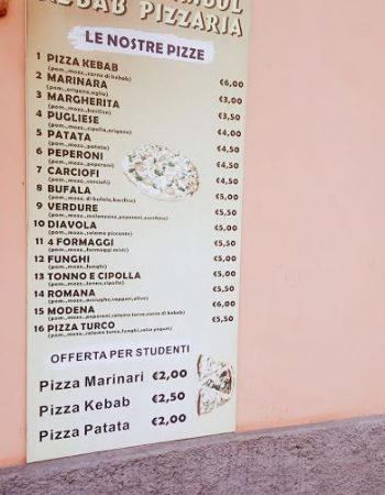 Kebab & pizza Istanbul