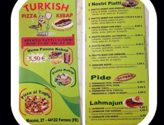 Turkish Pizza Kebap
